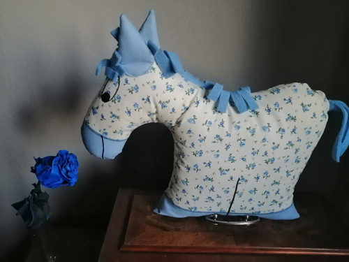 Koník Romantik... modrý