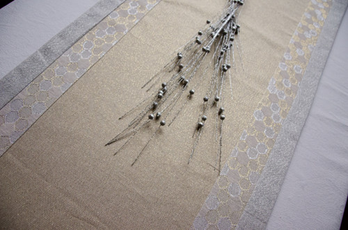 Běhoun 40x140 - Linette dvojitý lem — foto 1