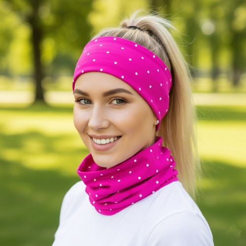 Bavlněná čelenka CoolBobble