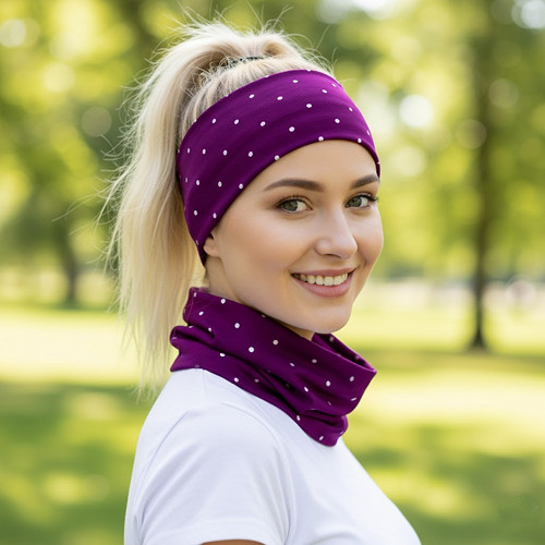 Bavlněná čelenka CoolBobble