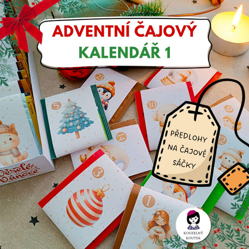 Čajový adventní kalendář 1 | | Vánoce | Advent