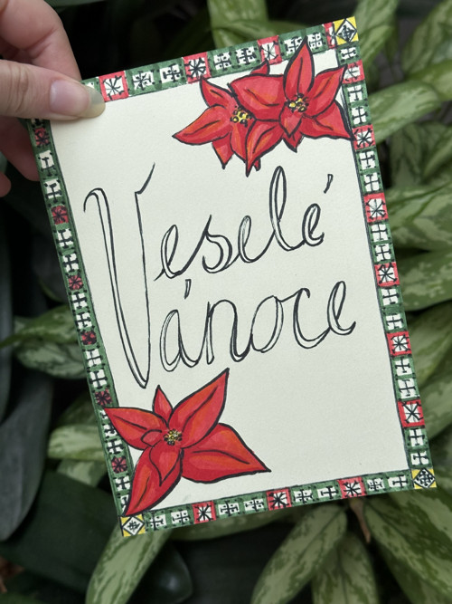 Vánoční přání “Veselé Vánoce!”