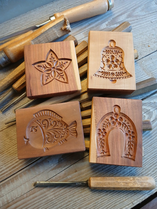 Formy 4ks 6x7 7x7cm