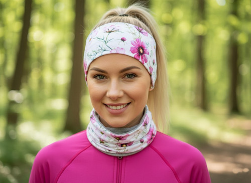 Bavlněná čelenka CoolBobble