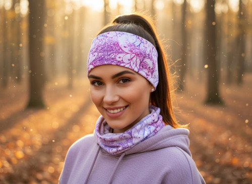 Bavlněná čelenka CoolBobble