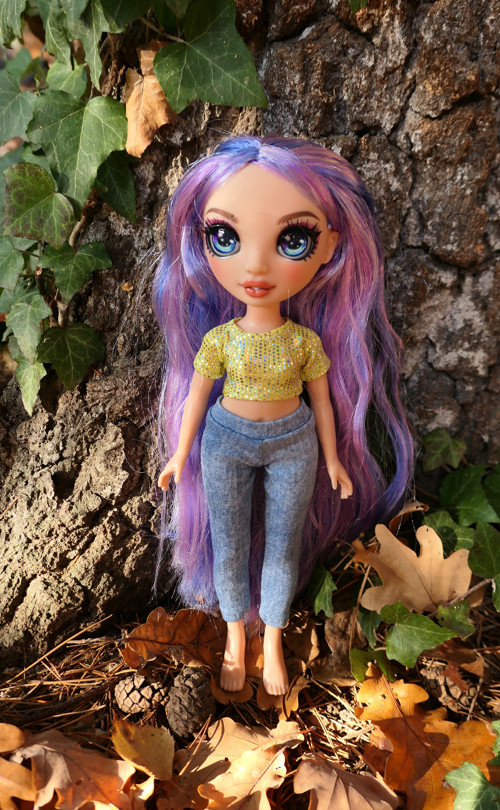 Rainbow High - jeans legíny — foto 1