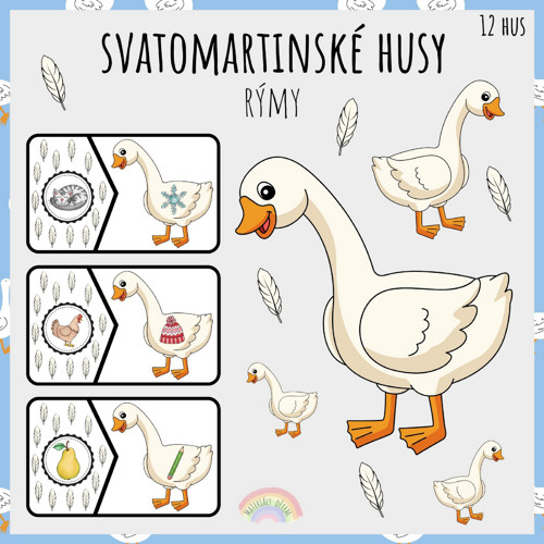Svatomartinské husy, rýmy — foto 1