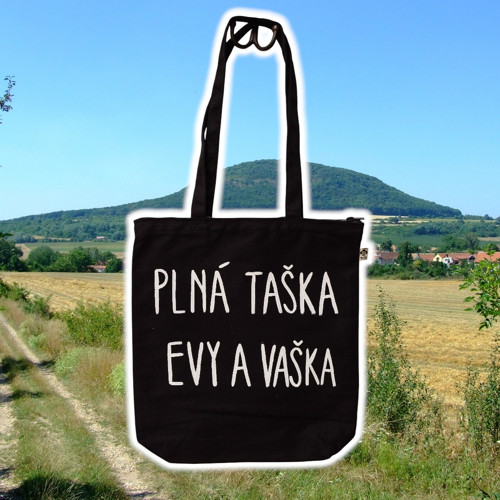 Pevná plátěná taška - Eva a Vašek