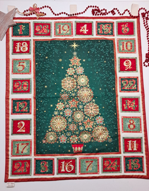 Adventní kalendář - vánoční stromeček