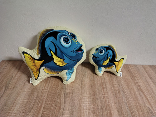 Rybička Dory - 3D polštář