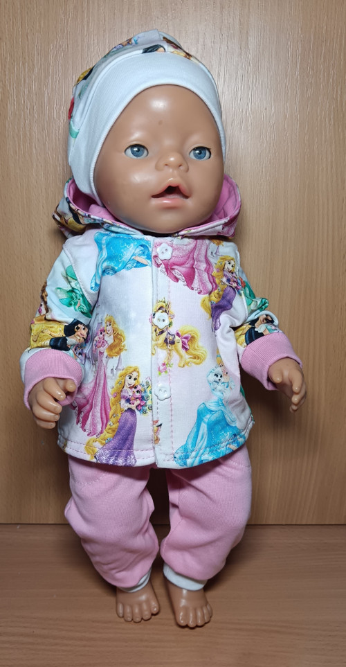 Baby born 43 cm - souprava princezny