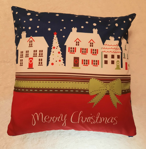 VÁNOČNÍ POLŠTÁŘ Merry Christmas