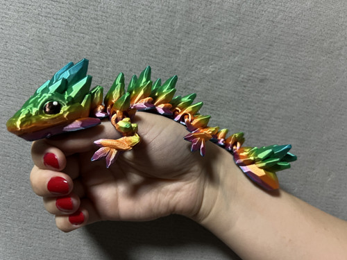 Mládě Drahokamového Draka - 24 cm - 3D Tisk