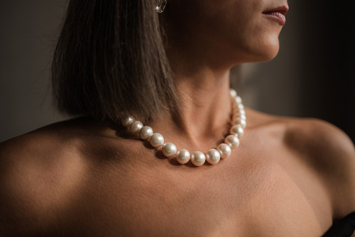 Rhapsody - náhrdelník z velkých perel Edison