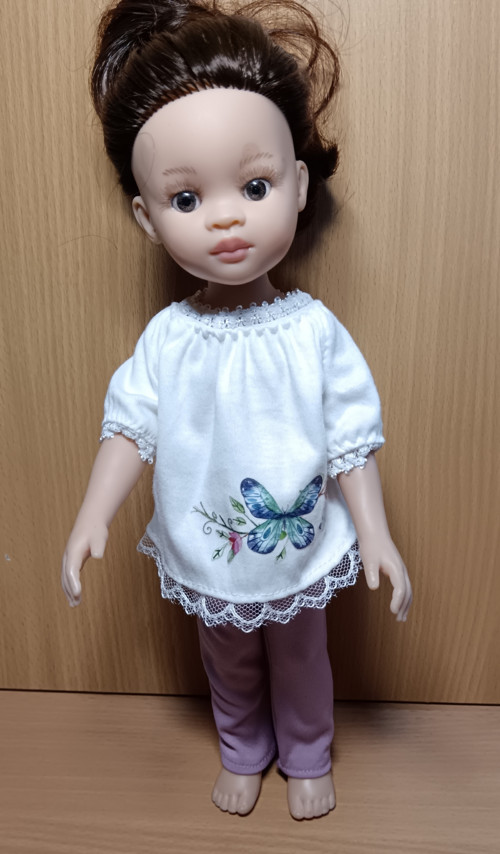 Paola Reina 32 cm - legíny s tričkem