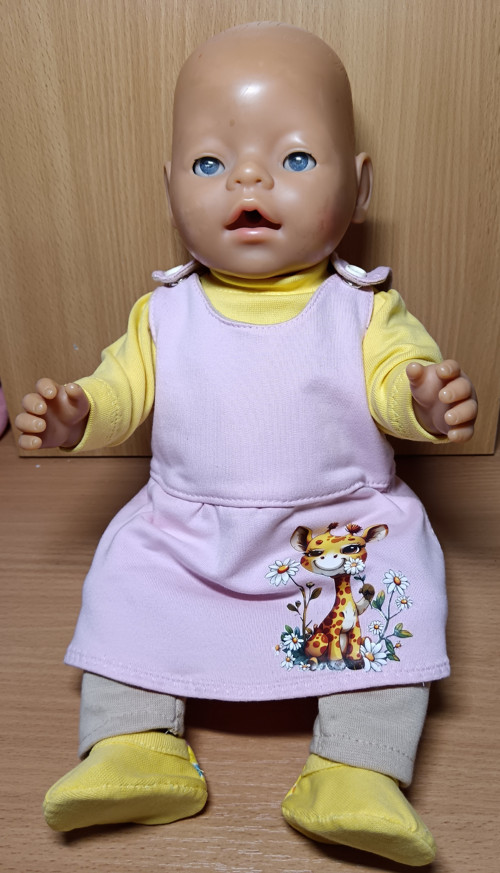 Baby Born 43 cm -se žirafou