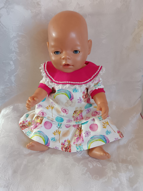 Baby Born 43 cm- šaty s límcem