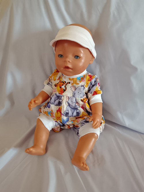 Baby Born 43 cm -overal s kšiltem