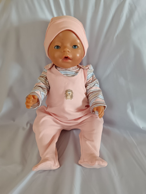 Baby Born 43 cm - dupačky lososové