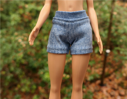 Barbie - jeans šortky — foto 1