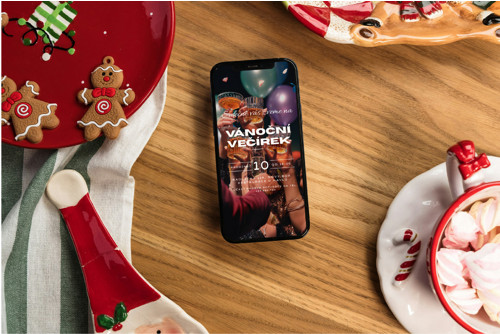Digitální pozvánka – Vánoční večírek — foto 1
