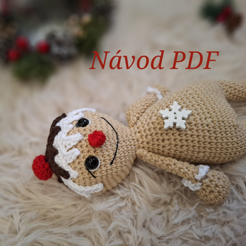 Návod na háčkovaný Perníček