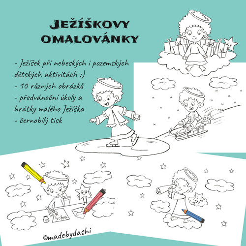 Ježíškovy omalovánky
