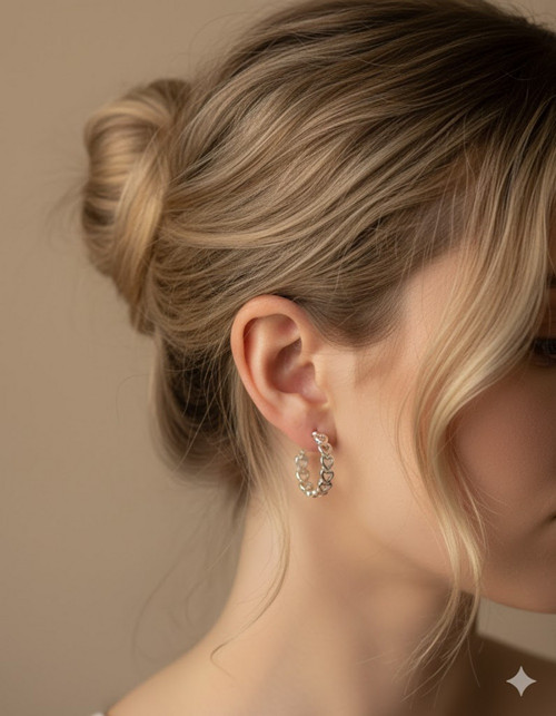Stříbrné náušnice