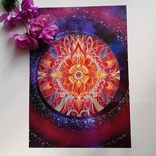 Obrázek- Mandala - Brána k poznání/ TISK
