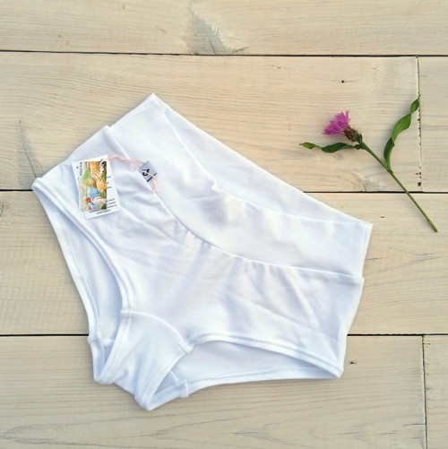 Tencel kalhotky bílé - těhotenské, vel. 38