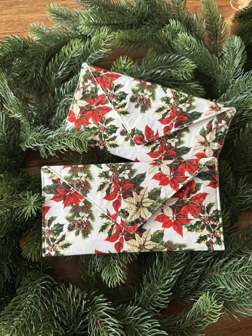 Darovací obálka - Poinsettia