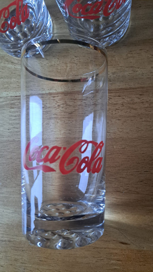 Sklenice Coca Cola