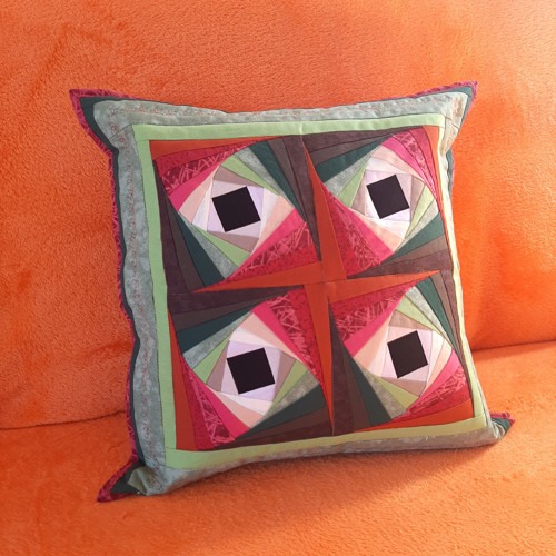 Povlak na polštář - patchwork