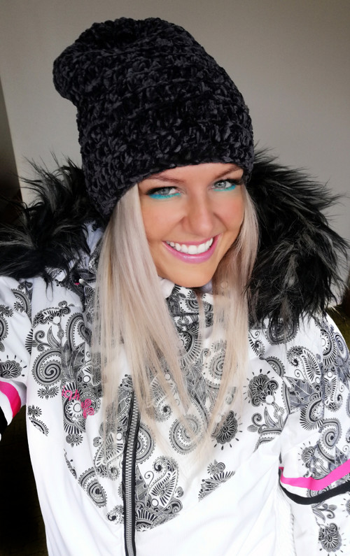 Sametová háčkovaná houmeleska /SKLADEM — foto 1