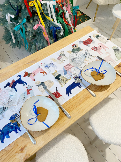 Vánoční ubrus 150х40 cm