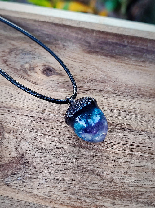 Náhrdelník DUBÍNEK, apatit-ametyst-aqua aura