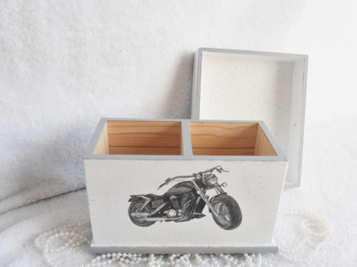 Pastelkovník s motorkou — foto 1