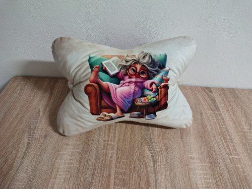 3D polštář "kost" pohodička — foto 1