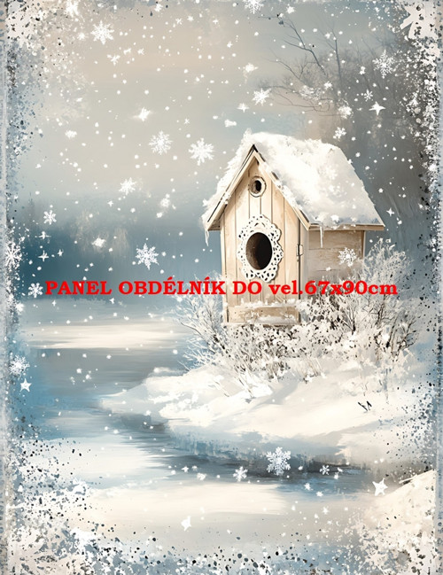 Bavlněný panel 11x15 cm - skladem — foto 1