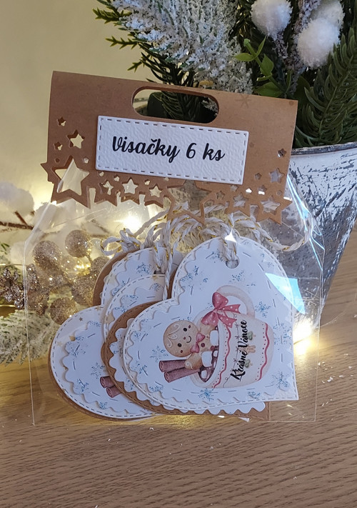 Vánoční visačky na dárky