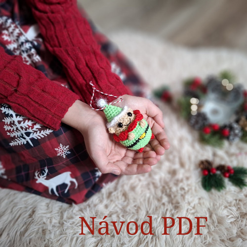 Návod na háčkované ozdoby elfů — foto 1