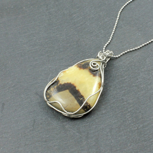 Přívěsek Septarian - S.Steel