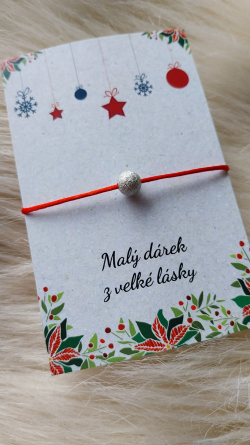 Malý dárek z velké lásky - vánoční karta