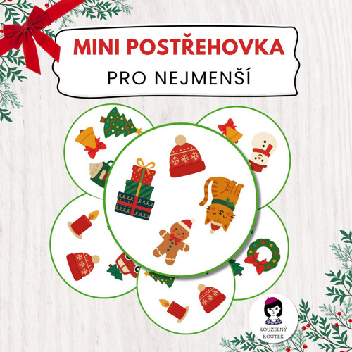 Vánoční mini postřehovka | Vánoce | Zima | Advent — foto 1