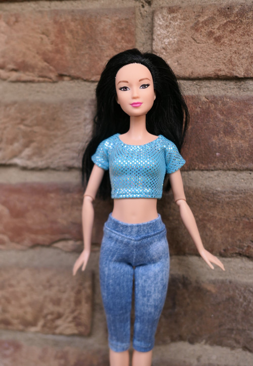 Barbie - capri legíny - jeans