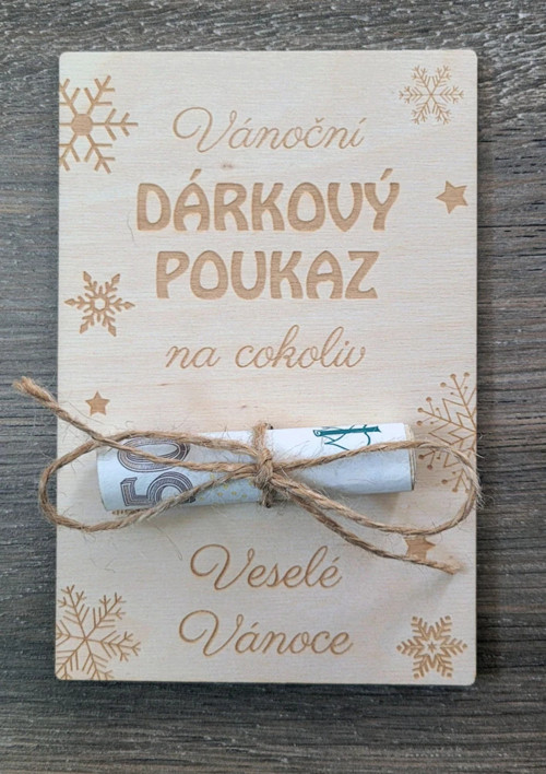Vánoční dárkový poukaz