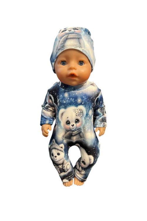 Pyžamko pro BABY BORN - 43 cm, macko