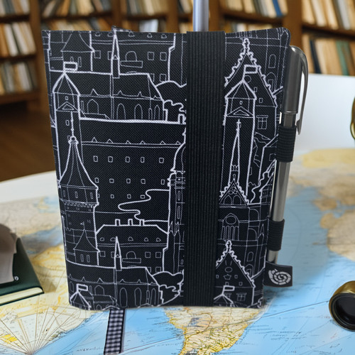 Obal na turistický deník-wander book -kočárkovina