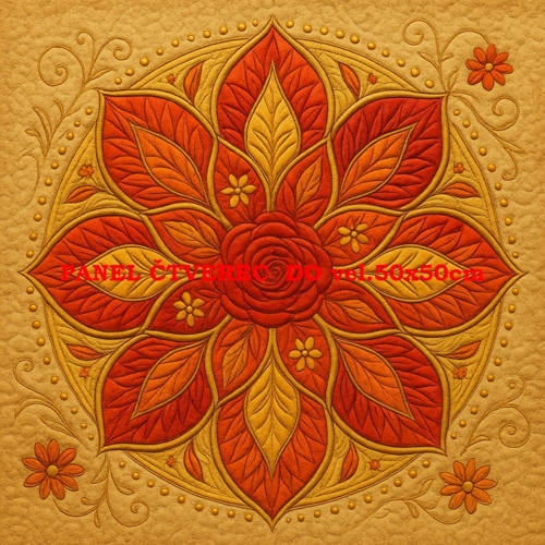 Bavlněný panel 30x30 cm - skladem — foto 1