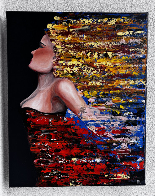 Akryl “Za mnou” - 40x50